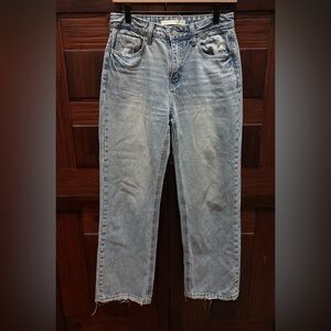 Altar'd State Light Wash Straight Jeans